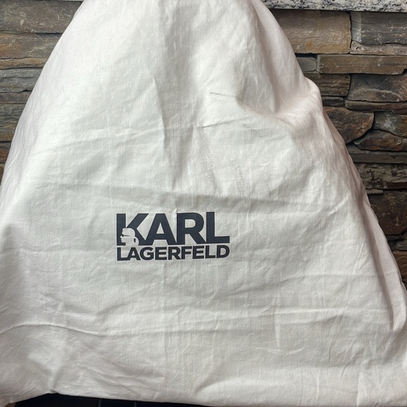 Karl Lagerfeld x Amber Valletta Cactus Vegan Leather Shoulder Bag 🌵 - Picture 15 of 16